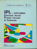 IPI - Suplemen Informasi Akurat Produk Farmasi Di Indonesia