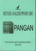 Metode Analisis PPOMN 2000: Pangan