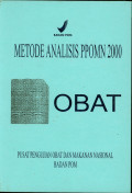 Metode Analisis PPOMN 2000: Obat