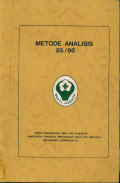 Metode Analisis 85/86