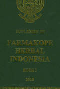 Suplemen III Farmakope Herbal Indonesia