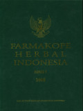 Farmakope Herbal Indonesia 2008