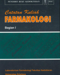 Catatn kuliah Farmakologi Bagian I