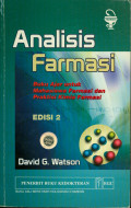 Analisis Farmasi : Buku ajar untuk mahasiswa farmasi & praktisi kimia farmasi