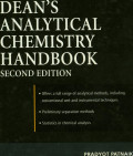 Dean's Analytical Chamestry Handbook Second Edition