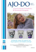 The  American Journal of Orthodontics & Dentofasial Orthofedics November 2019 Volume 156