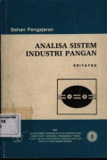 ANALISA SYSTEM INDUSSTRY PANGAN