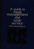 A Guide to meal Management and table Service