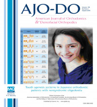 The American Journal of Orthodontics and Dentofacial Orthopedics, Volume 156 August 2019