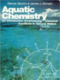 Aquatic Chemistry An Introduction Emphasizing Chemical Equilibria in Natural Water