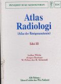Atlas Radiologi (Atlas der Rontgenanatomie) Edisi III