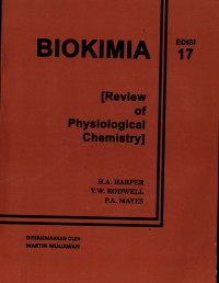Biokimia (Review of Physiological Chemistry )