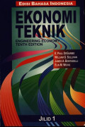 Edisi Bahasa Indonesia Ekonomi Teknik