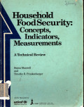 Hausehold Food Security: Consepts, Indicators, Measurements A Tecnical Review
