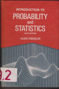 Introduction to Probability and statistics