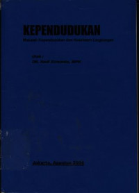 KEPENDUDUKAN Masalah Kependudukan dan Kesehatan Lingkungan