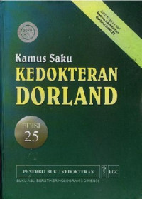 Kamus Kedokteran Dorland