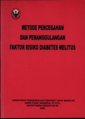 Metode Pencegahan dan Penanggulangan Faktor Risiko Diabetes melitus