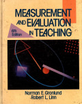 Measurement and Evaluation in Teaching