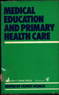 Medical Educationyy And Primary Health Care
