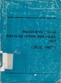 Peraturan Umum Instalasi Listrik Indonesia  ( PUIL 1987 )