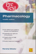 Pre Test PHARMACOLOGY