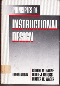 Principles of Instructional Design