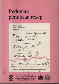 Pedoman Penulisan Resep