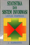 Statistika dan  Sistem Informasi Untuk Pimpinan