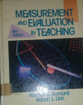 Measurement And Evaluation In Teaching