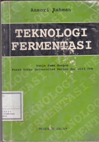 Teknologi Fermentasi