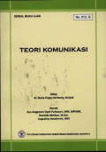 Teori Komunikasi Serial Buku Ajar No.012 G