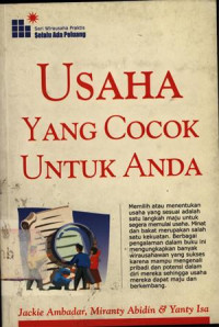 USAHA YANG COCOK UNTUK ANDA