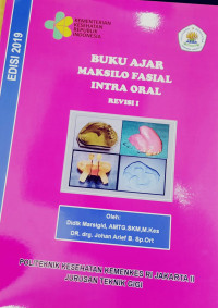 Buku Ajar Maksilo Fasial Intra Oral Revisi 1