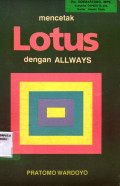 Mencetak Lotus dengan Allways