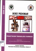 Buku Pedoman Pratikum Teknologi Farmasi