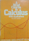 A Brief Course in Calculus With Applications