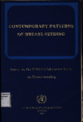 Contamporary Partterns of Breast-Feeding : Report on the WHO Collaborative Study on Breast-Feeding