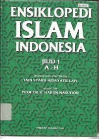 Ensiklopedi Islam Indonesia jilid 3 O-Z