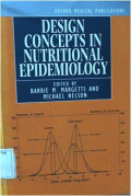 Design Concepts in Nutritional Epidemiology
