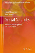 Dental Ceramics: microstructure, properties, and degradation