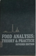 Food Analysis: Theory & Practice