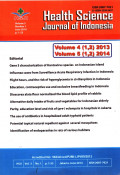 Health Science Journal of Indonesia Vol. 4-5