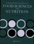 Internasional Journal of Food Sciences and Nutrition Vol.  70 Num. 1