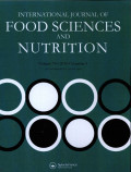 Internasional Journal of Food Sciences and Nutrition Vol. 70 Num. 5