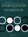 Internasional Journal of Food Sciences and Nutrition Vol. 70 Num. 6
