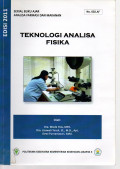 Serial Buku Ajar Teknologi Analisa Fisika