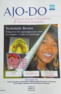 American Journal of Orthodontics dan Dentofacial Orthopedics Vol. 146 No.1,2,3,4,5