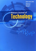 Makara Journal of Technology Vol. 21 No.1 Tahun 2017