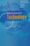 Makara Journal of Technology Vol. 22 No.2 Tahun 2018